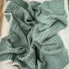 Blankets Soft And Comfy Baby Blanket With 6 Layers Of Muslin Lace Perfect For Swaddling Car Seat Cover Or Poshoot Props