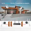 System Miscu 8ch NVR HD 3MP Wireless CCTV -Kamera -System TWOWAY Audio Outdoor P2P WiFi IP -Überwachung Kamera Set Videoüberwachung Kit