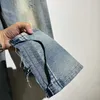 High Street Top Quality Vintage Jeans Men calças calças de rua casuais