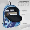 Kamuflaż plecak (2) Kobieta plecaków chłopców dziewczęta BookBag Waterproof Waterproof School Torby Portability Travel RucksAcka Bag na ramię