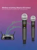 Microfoni TKL 100 canali Dual Wireless Microfono Sistema UHF 2 Canali MIC HASHHELD con ricarica per Home Karaok Caning Party 60m