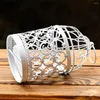 Candele 1pc Nordic Iron Hollow Bird Cage Tipo Candtrestick Creative Home Decoration European Wedding Props Cups Cupone Cupone