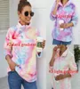 Frauen -Gradient Pullover Sherpa Buntes Sweatshirt Langarm Langarm Reißverschluss Plüsch Fleece gebundene Outwear Hoodies Mantel Regenbogen Tops Jackets9076264