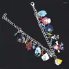 Länk armband steven universum armband karaktärer tema multi charm metall personlighet anime smycken för vän festival gåvor