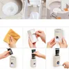 Badaccessoire set stofbestendige automatische tandpasta dispenser wandbevestiging standaard squeezers badkamer accessoires tandenborstelhouder