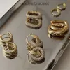 Boucles d'oreilles de créateurs pour femmes Stud Fashion CZ Zircon Round Huggie Hoop Geométrique U Forme d'oreille Boucle d'oreille Hoops Gold Bijoux en acier inoxydable plaqué 230829