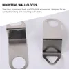 Clocks Accessories 6 Pcs DIY Clock Kit For Wall Hook Suite Movement Replacement Hanging Hooks Alloy
