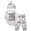 Ensembles de vêtements Baby Clothes 2024 Boy Girl Set Loose Cartoon Carton Long Manche Pantalon 2pcs Coton Suit