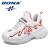 Casual Shoes BONA 2024 Designers High Quality Children's Breathable Sneakers Boys Lightweight Kids Soft Bottom Running