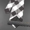 Naszyka Nowe męskie klasyczne krawat luksusowy pasek 8 cm Jacquard dekolt Business Wedding Party Pełny zestaw TIEC240407