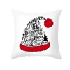 Pillow 45x45cm Christmas Cover Santa Claus Decorative Merry Decorations Pillows Decor Home Year Ornament