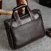 Mots de maltructeurs Brand Man Sac authentique en cuir mallette Men Men Business Handbag Messenger Sacs Male Vintage Men's Brasseur