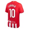 23 24 Atletico Madrids 120th Anniversary Soccer Jerseys 2024 Home Away M. Llorente Correa Camiseta Memphis Griezmann R. Carrasco de Paul Men Football Shirts