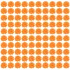 Fleurs décoratives Marigold têtes de fleurs en vrac 100pcs artificiels pour les guirlandes artisanat en soie faux orange