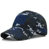 Geniş Memlu Şapkalar Kova Leisure Yaz Şapkası Unisex Camo Beyzbol Velcro Moda Four Seasons Güneş Açık Yetişkin Q240403