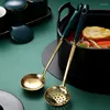 Spoons Large Household Spoon Rice Serving For Buffet Long Handle Pot Colander Stainless Steel Kitchen Ware Cutlery Big