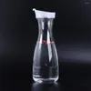 Water Bottles Large Capacity Transparent With Lid Bar Supplies For Cold Drink Lemonade Jar Bottle Juice Pitcher Carafe