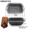 Baking Moulds Meibum Braided Bundt Pan Food Grade Pound Cake Molds Silicone Brownie Mould Bread Tools Muffin Dessert Bakeware