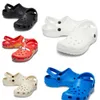 Best Selling Crocodile Fur Clog Buckle Slides Sandals Slippers Classic Men Women Triple White Black Blue Green Pink Red Free Shipping Outdoor Waterproof 881