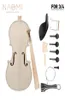 Naomi DIY скрипка 34 скрипка DIY Kit Natural Told Wood Acoustic Violp Fiddle Kit