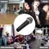 Microfones Karaoke Microphone Handheld Professional Wired Dynamic Microphone Clear Voice Mic For Karaoke Part Vocal Music Performance Hot