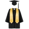 Clothing Sets Kindergarten Schoolchild Graduation Uniform Gown Cap Unisex Costume School Ceremony Baccalaureate