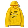 Hoodie de lã Deve nascer de novo