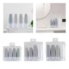 Storage Bottles Silicone Travel Reusable Squeezable Leakproof Refillable For Cream