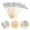 Party Supplies 12 PCSPNANT CAKE Insert vlagbuffet 8cm tandenstokers voor hapjes Dessert Toppers Cocktail Fruit Decors