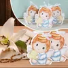 Gift Wrap 50PCS Baby Shower Baptism Favor Christening Gifts Box For Boy Religious First Communion Decor