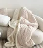 Одеяла Зимние толстые коралловые бархатные плюшевые одеяло диван Thow Blankettftaffeta мягкая карта офиса