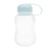 Tazze piatti in plastica da 200 ml mini bottiglia per acqua potabile bottiglie sportive riutilizzabili per viaggi esterni a prova di perdite