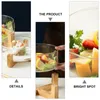 Din sets Sets Fruit Saladkom Glass Mengnoedelkommen Diner Serveer High Borosilicate