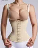 Tammella in vita Shaper Fajas Columbia Womens Double Compressione Corsetto di allenamento in vita con gust per clessidra per cinturino per la prigione regolabile L2447