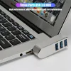 HUBS 3 w 1 USB 3.0 HUB Rozdzielacz USB dla laptopa adapter komputer komputer USB ładunek notebook rozdzielacz notebooków dla akcesoriów Dell Lenovo HP