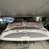 2015-2021 Yamaha 240/242 منصة السباحة قارب قمرة القيادة EVA FAUX TEAGDECK PAD Seadek Marinemat Gatorstep Style لاصق ذاتي