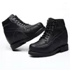 Casual Shoes Men's Height Increased Wild Men 15cm Increasing Extra High Korean Super Elevator Boots Man