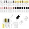 Bottiglie di stoccaggio 200 pezzi portatili da 2 ml mini libbra chiara lucidala rossetto remibrigabile per rossetto fai -da -te per campeggio per ragazze da viaggio femminile