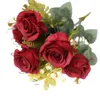 Decorative Flowers Affordable Artificial Flower Options Realistic Long-lasting For Wedding El Decoration 7 Heads Of Home