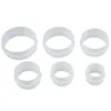 Baking Tools 6 Pcs Mould Punch Pastry Biscuit Cake Fondant Sugar Paste Round Cutter