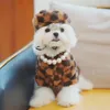 Abbigliamento per cani piccolo maglione caldo inverno autunno animale domestico abiti Desinger cucciolo cucciolo piazzante per gatto pazzo morbido barboncino chihuahua Yorkie