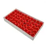 Decoratieve bloemen 50 stks 4 lagen Soap Geurende rozenbloem Essentiële bruiloft Valentijnsdag Gift Handhaving Home Decor