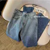 Kvinnors jeans Lösta montering Straight Tube Diamond för kvinnor Vintage Denim Byxor Cyber ​​Y2K Goth Pants Fashion Mom