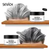 Tijdelijke haarkleur Wax Men Diy modder Eetwijd Mold Paste Paste Dye Cream Haargel voor haarkleurstyling Silver Grey7888037