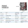 Материнские платы B75S LGA 1155 Материнская плата LGA1155 NVME M.2 SSD Поддержка 4*DDR3 ПК память Двойные каналы USB3.0 SATA3.0 Интерфейс