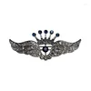 Brooches Fashion Men Women Angel Wing Rhinestone Crystal Brooch Pin Suit Shirt