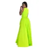 Hooyi Chiffon Women Beach Dress Summer V-NeckSexy Maxi Long Robe Dresses Seeveless Closes240325