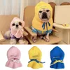 Dog Apparel Stylish Pet Hat With Scarf Soft Warm Woolen Drawstring For Cozy Winter Comfort Ideal Small