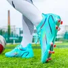 Scarpe da calcio professionale da uomo di atletica da uomo morbido tf/fg stivali da calcio per bambini scarpe da allenamento per erba anti -slitta