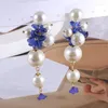 Boucles d'oreilles étalon bijoux de tendance européenne et américaine en gros